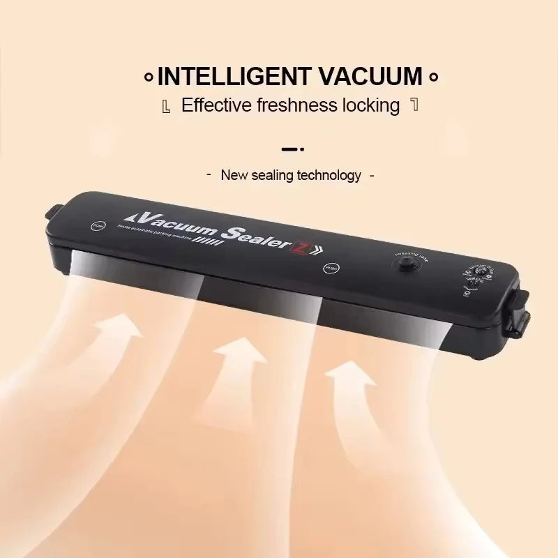 Automatic Food Vacuum Sealer: Portable Household Machine - Keep Food Fresh Longer