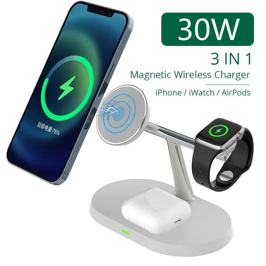 IPhone/Apple Watch/AirPods Wireless Charger