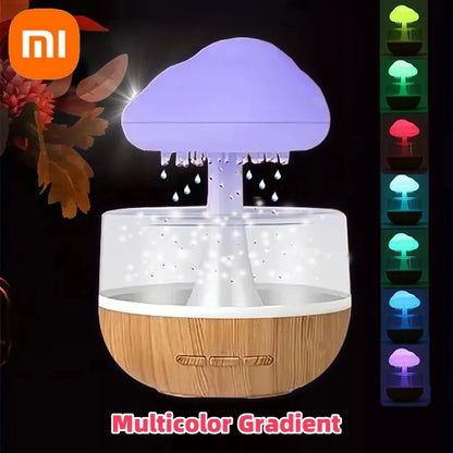 Xiaomi Rain Cloud Humidifier: Night Light, Essential Oil Diffuser, Simulated Rain