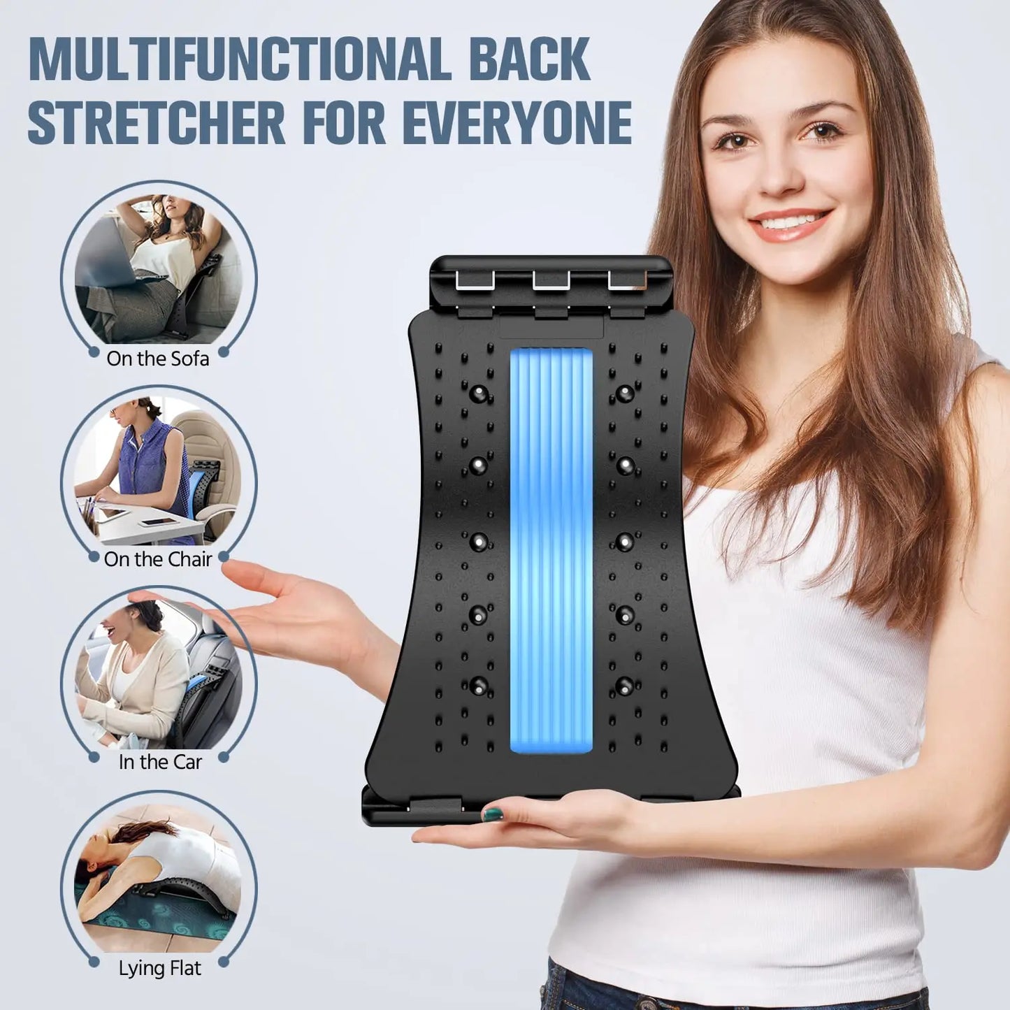 Adjustable Back Pain Relief Stretcher