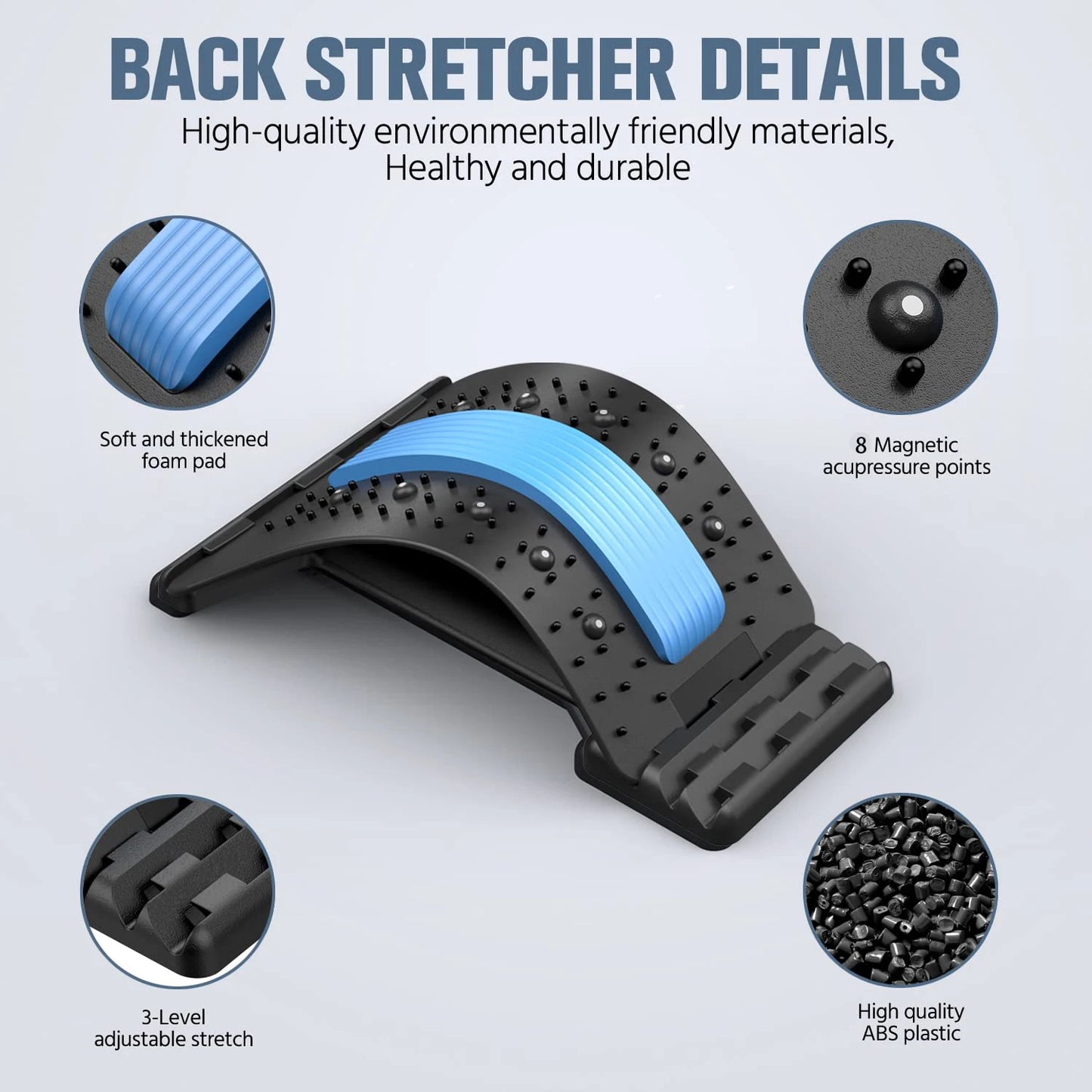 Adjustable Back Pain Relief Stretcher