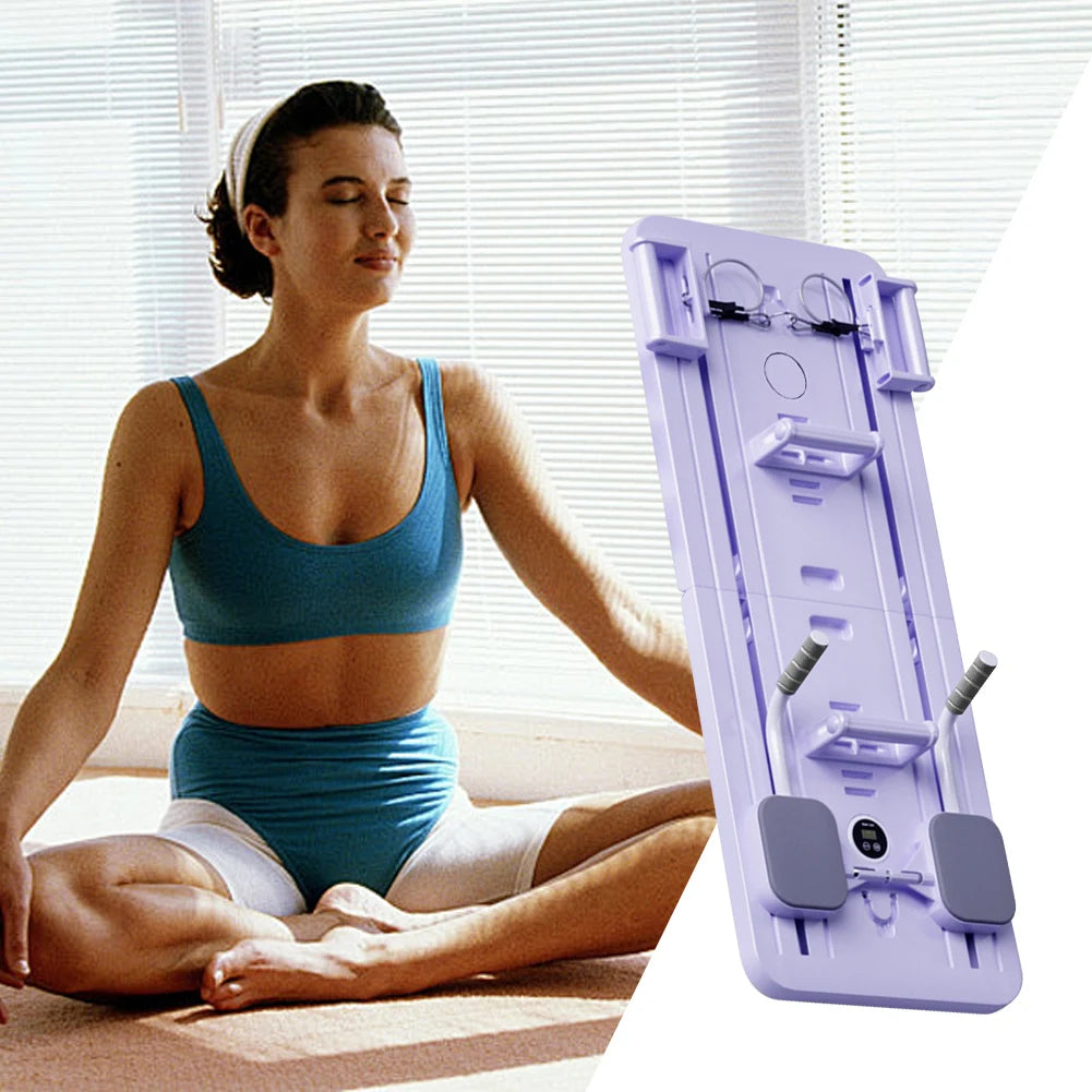 Abdominal Exercise Board: Automatic Rebound, Leg & Arm Toner, Pilates Reformer Set