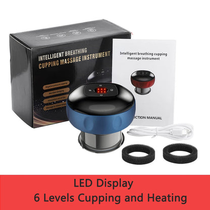 Electric Cupping Therapy Device: Vacuum Suction, Heating, Guasha - Relieve Muscle Fatigue & Pain