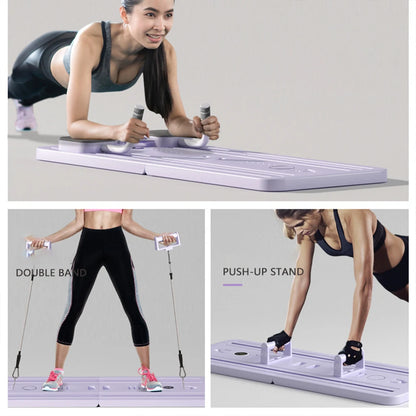 Abdominal Exercise Board: Automatic Rebound, Leg & Arm Toner, Pilates Reformer Set