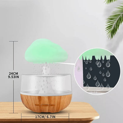 Xiaomi Rain Cloud Humidifier: Night Light, Essential Oil Diffuser, Simulated Rain