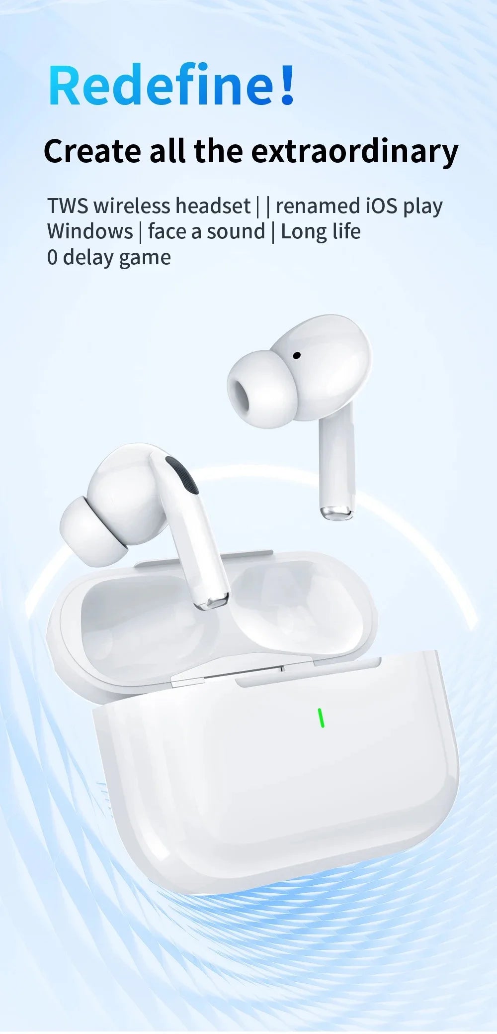 Original Air Pro Earbuds - iPhone/Android